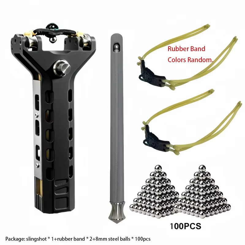 Outdoor Hunting Equipment - Tirachinas Automático de Acero Inoxidable con