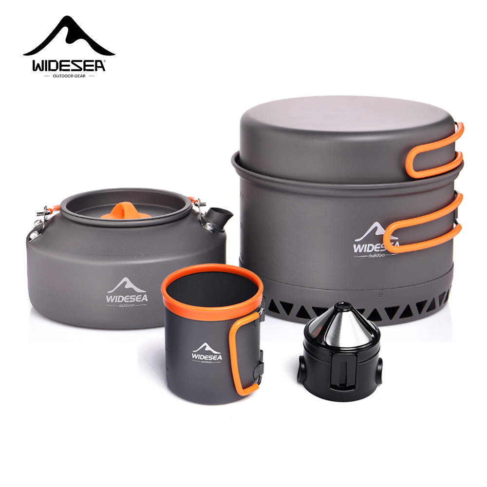 Outdoor Hunting Kitchen - Vajilla para acampar, juego de utensilios