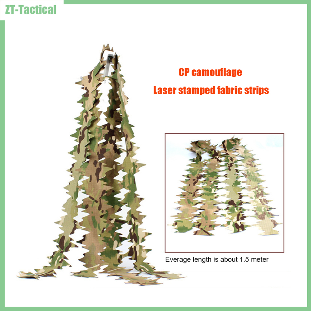 Hunting Blind Fabric - Paquete de hojas sueltas 3D: tiras