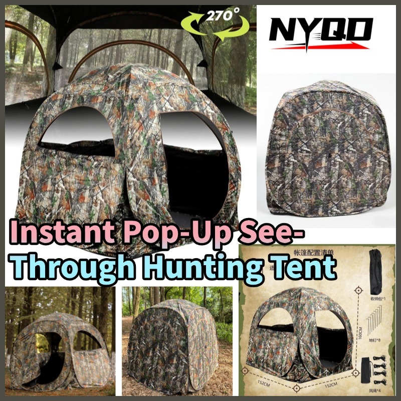 Hunting And Camping In Forest - Tienda de Campaña Pop-Up para Observación