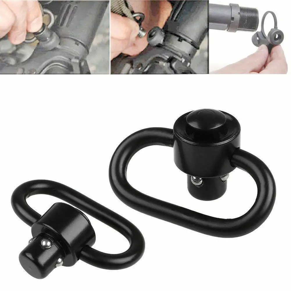 Rifle Sling Swivel - Correa Táctica para Arma, Hebilla Giratoria,