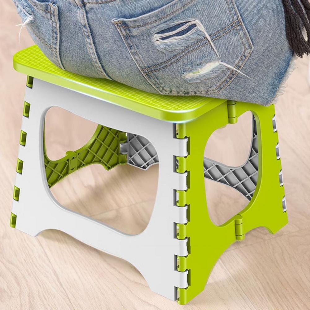Hunting And Fishing Outdoor Chairs - Taburete plegable de plástico con asa,