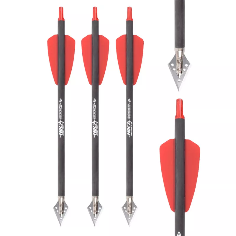Crossbow Bolt Broadhead - 3-6 uds. Pernos de ballesta de