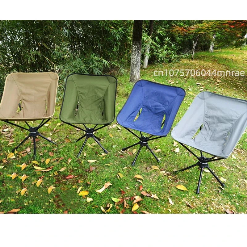 Hunting And Fishing Outdoor Chairs - Silla Plegable para Exteriores, Giratoria 360