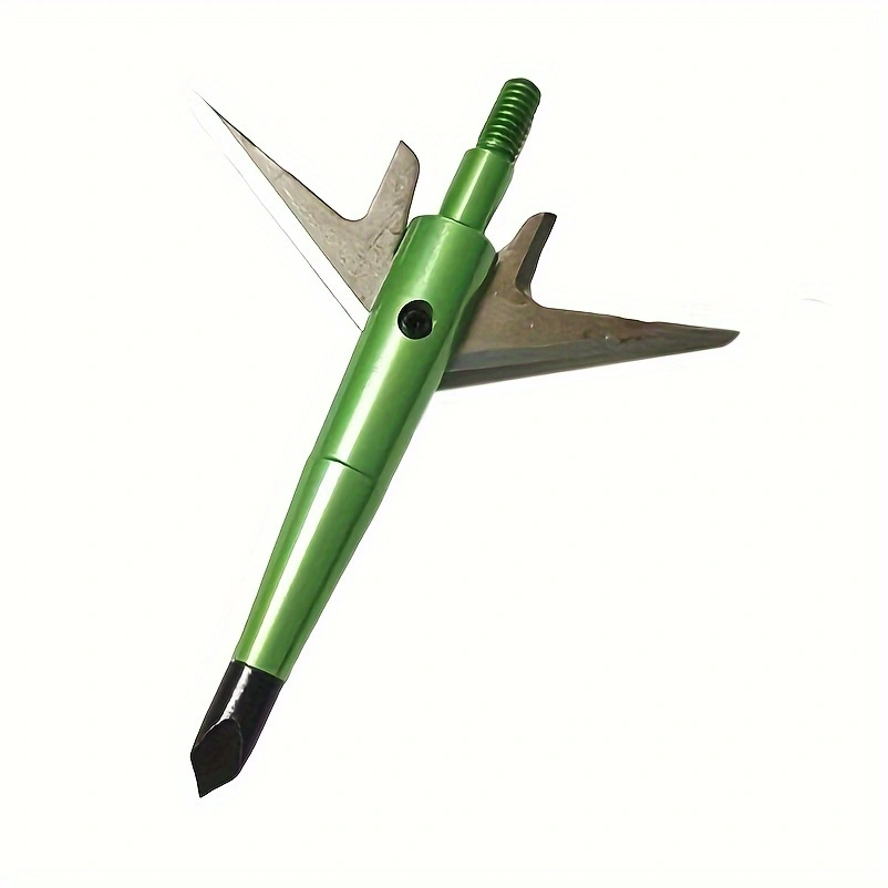 Crossbow Bolt Broadhead - 6 puntas de caza para arco,