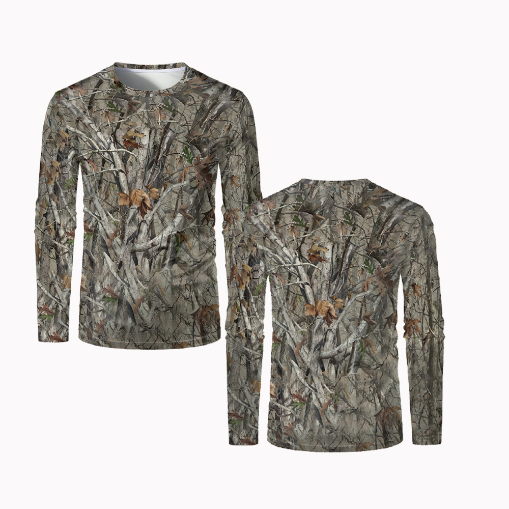Hunting And Camping In Forest - Camiseta de camuflaje para caza, disfraz