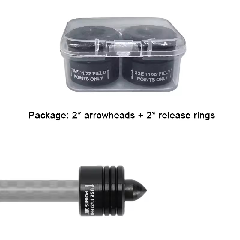 Crossbow Bolt Broadhead - Punta de flecha de acero inoxidable