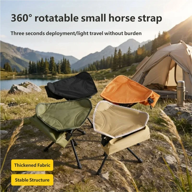 Hunting And Fishing Outdoor Chairs - 360 ° Taburete giratorio para acampar