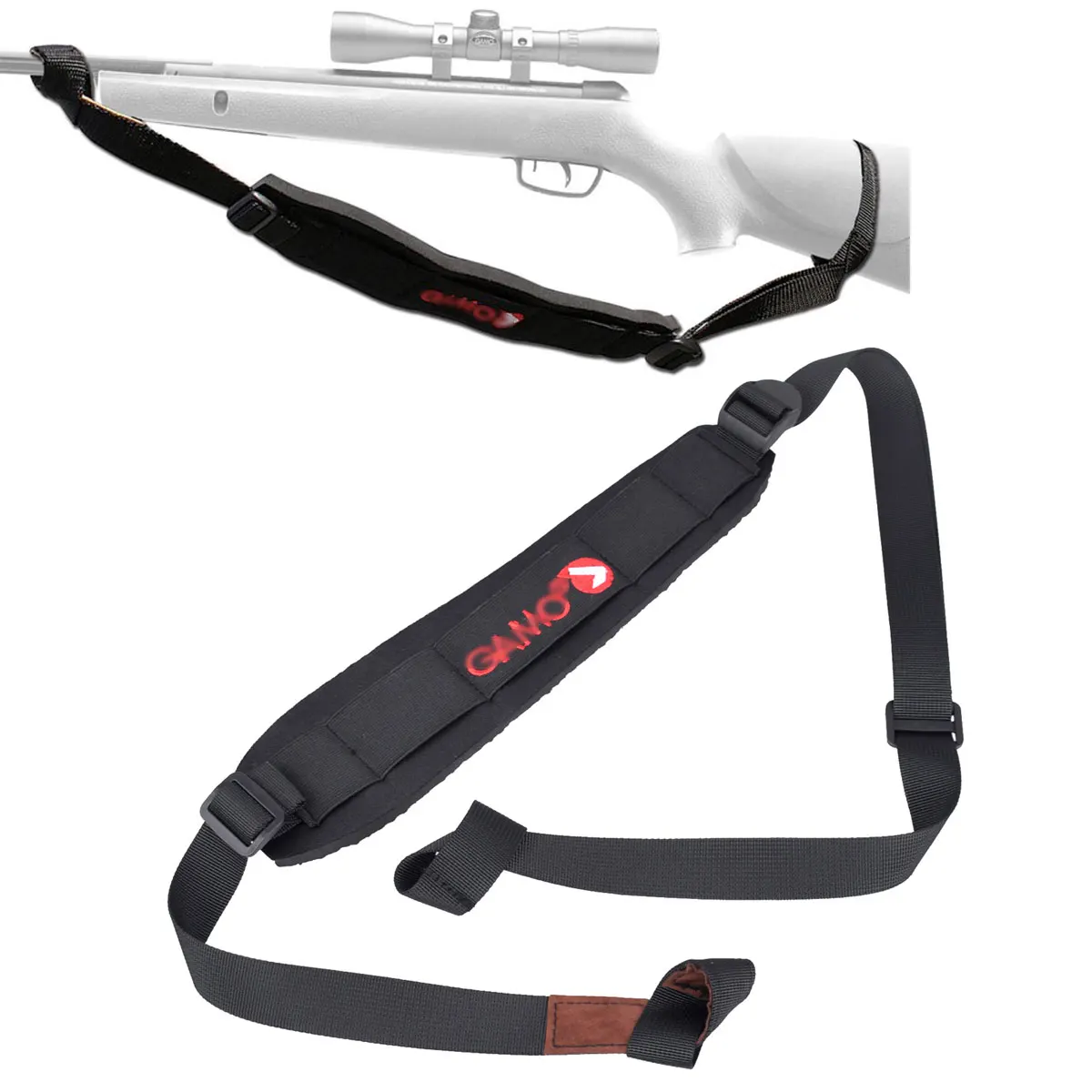 Rifle Sling Swivel - Eslinga táctica para pistola Gamo, antideslizante,