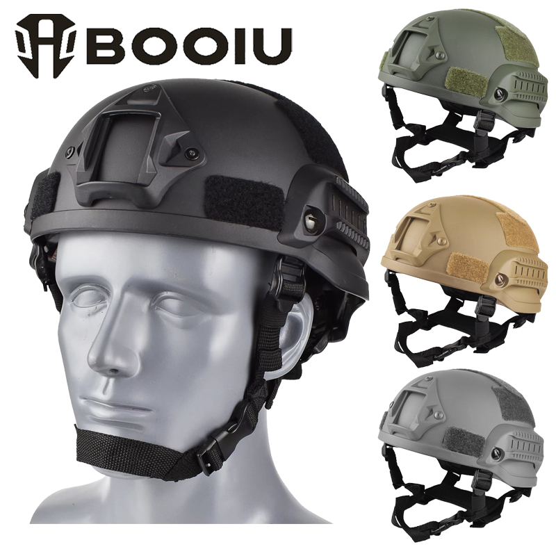 Outdoor Hunting Equipment - Casco táctico BOOIU MICH 2002, cascos