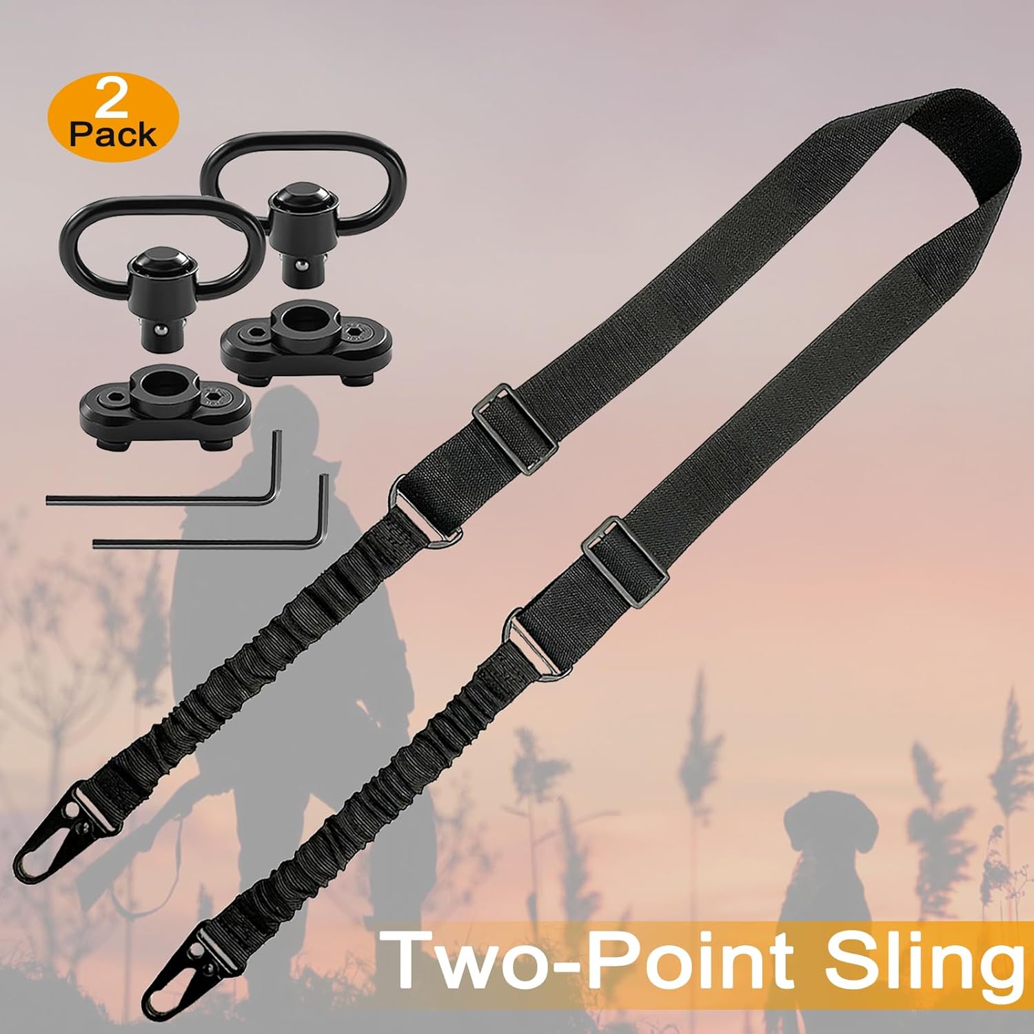 Rifle Sling Swivel - Eslinga para Rifle QD de 2