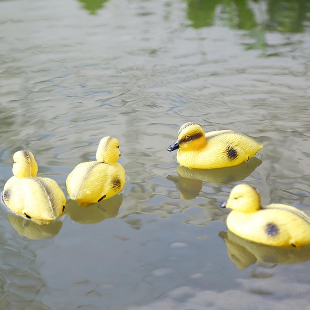 Decoy Duck Plastic - Señuelo de plástico flotante para estanque