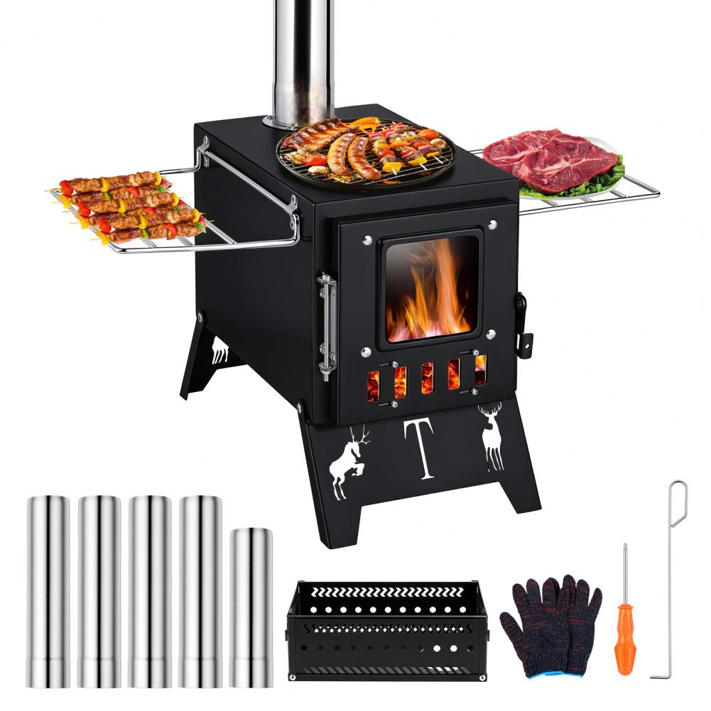 Outdoor Hunting Heater - Estufa de Leña Portátil Plegable para