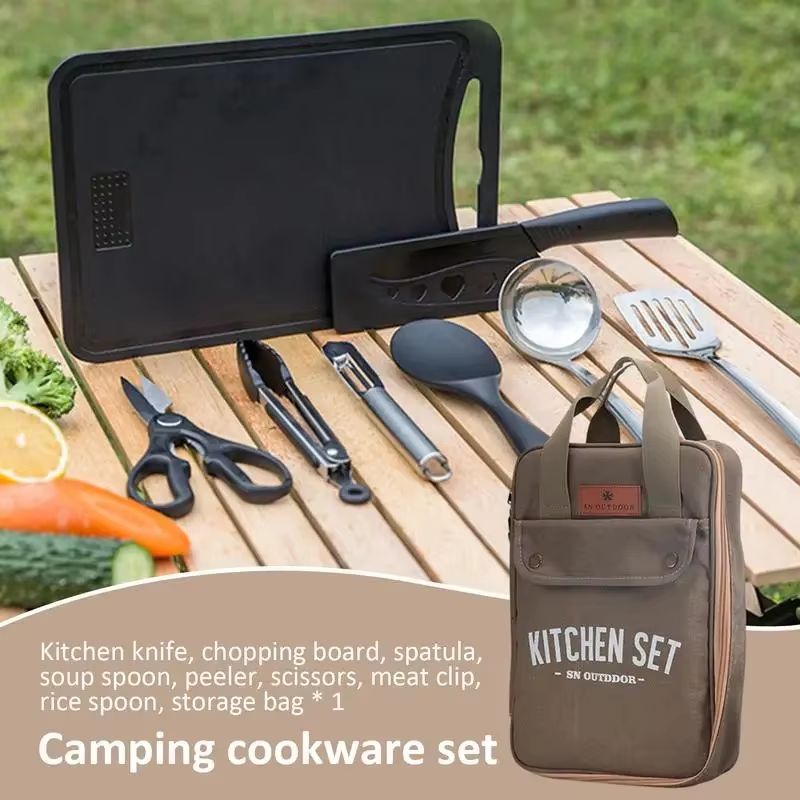 Juego de Utensilios de Cocina  - Outdoor Hunting Kitchen reseña y precio