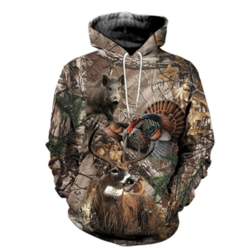 Chaqueta con capucha de camufl - Outdoor Hunting Hoodie reseña y precio