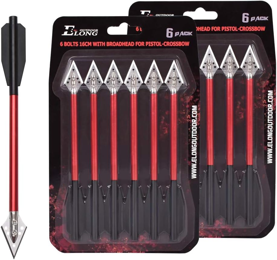 Pernos de ballesta de aluminio - Crossbow Bolt Broadhead reseña y precio