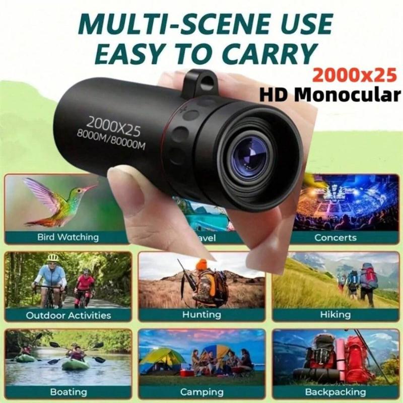 Telescopio monocular portátil  - Outdoor Hunting Equipment reseña y precio
