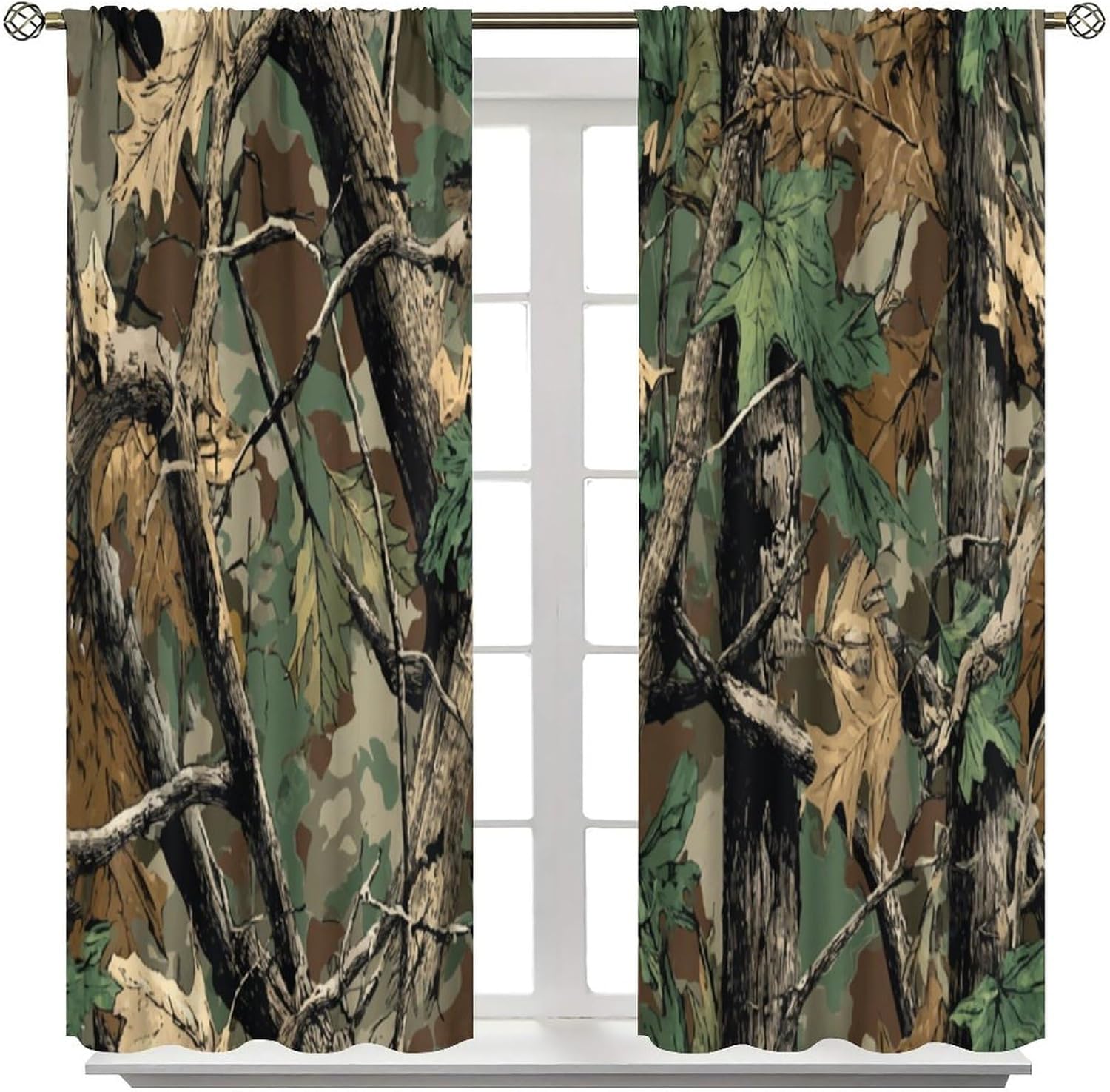 Cortinas de Camuflaje Forestal - Hunting And Camping In Forest reseña y precio
