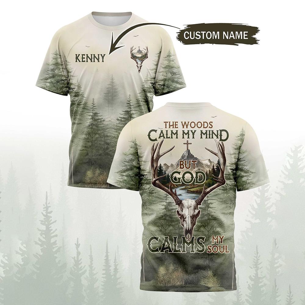 Camiseta Vintage para Hombre c - Hunting And Camping In Forest reseña y precio