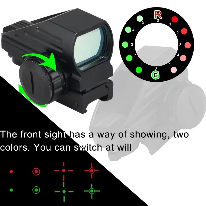 Mira óptica táctica HD103, pun - Outdoor Hunting Range reseña y precio