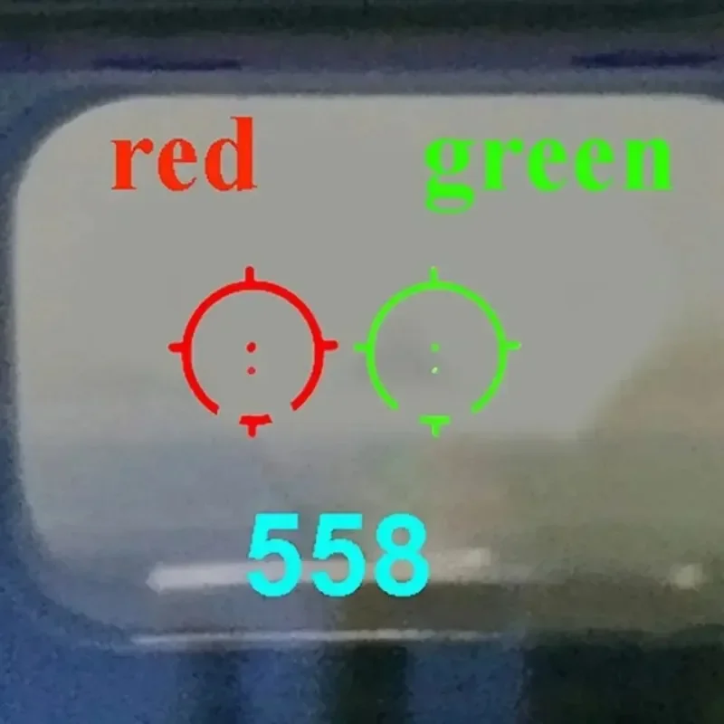 Mira holográfica 558 558 + 3x, - Outdoor Hunting Rifle reseña y precio