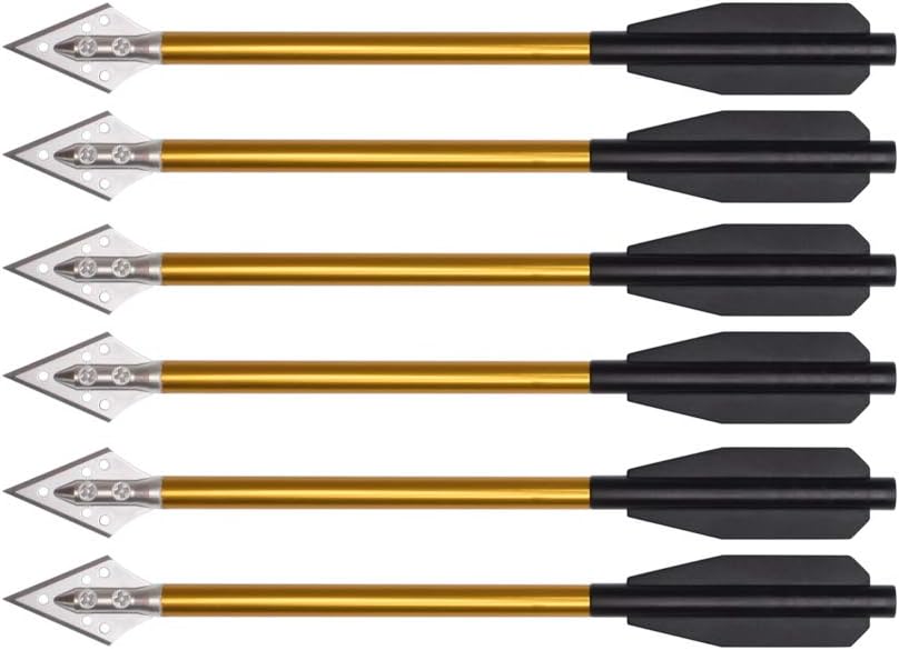 Pernos de ballesta de aluminio - Crossbow Bolt Broadhead reseña y precio