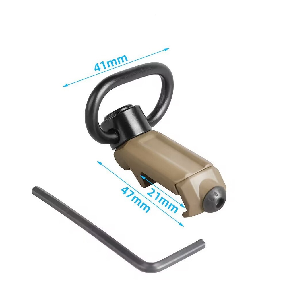 Adaptador de Montaje Giratorio - Rifle Sling Swivel reseña y precio