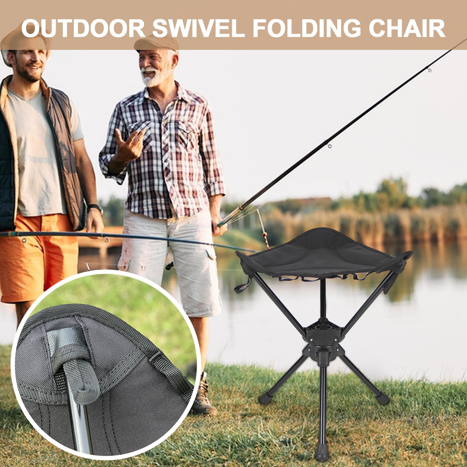 Silla de Camping giratoria ple - Hunting And Fishing Outdoor Chairs reseña y precio