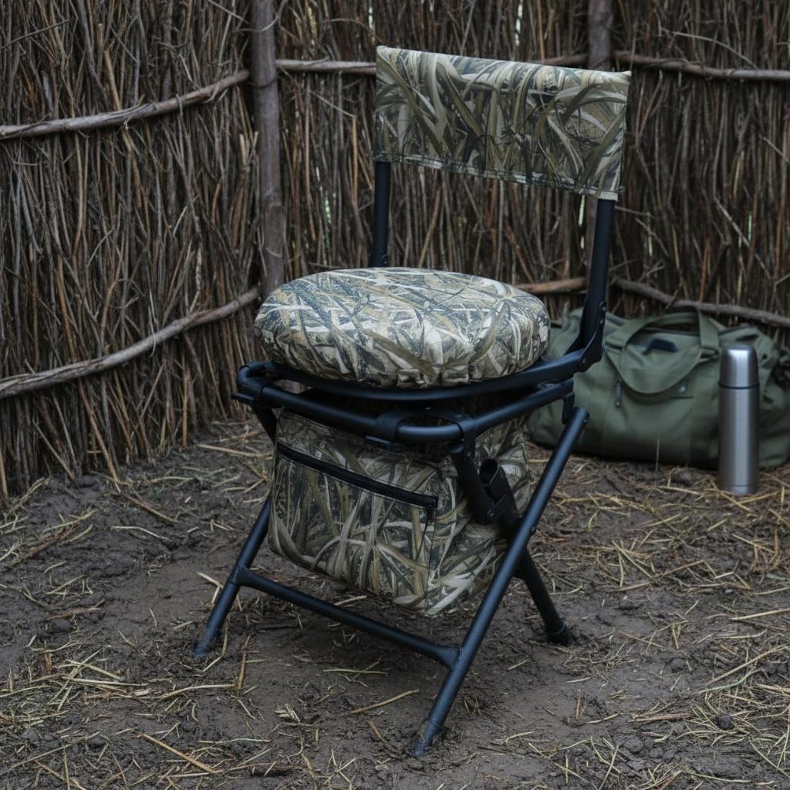 Silla de Pesca Plegable, Tabur - Hunting And Fishing Outdoor Chairs reseña y precio