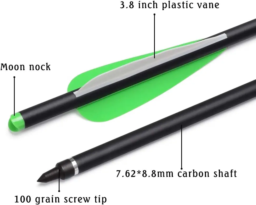 Pernos de ballesta Elong de ca - Crossbow Bolt Broadhead reseña y precio