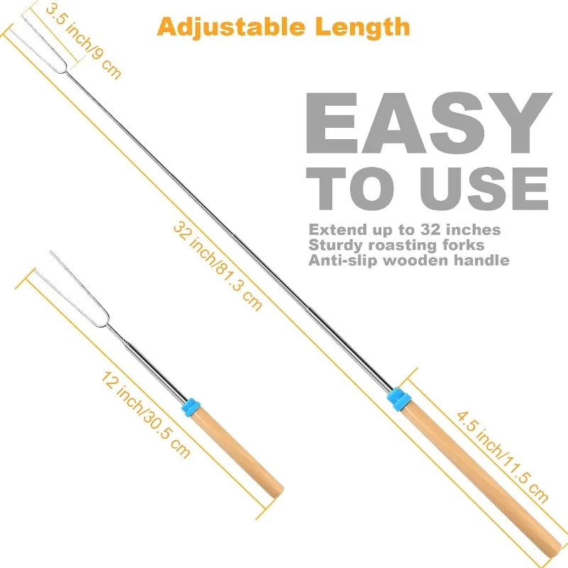 Pinchos Extensibles de Acero I - Outdoor Hunting Kitchen reseña y precio