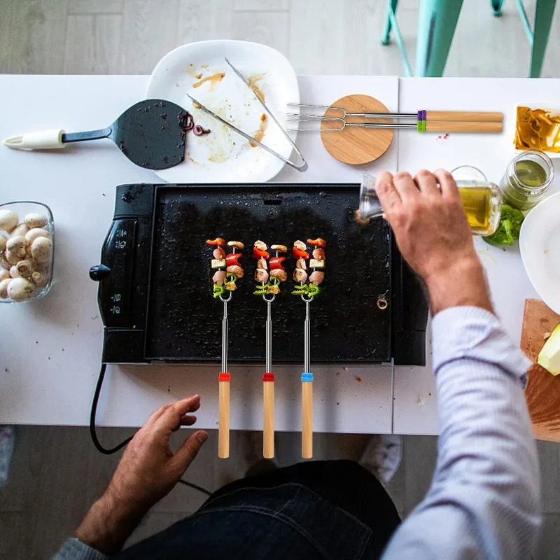 Pinchos Extensibles de Acero I - Outdoor Hunting Kitchen reseña y precio