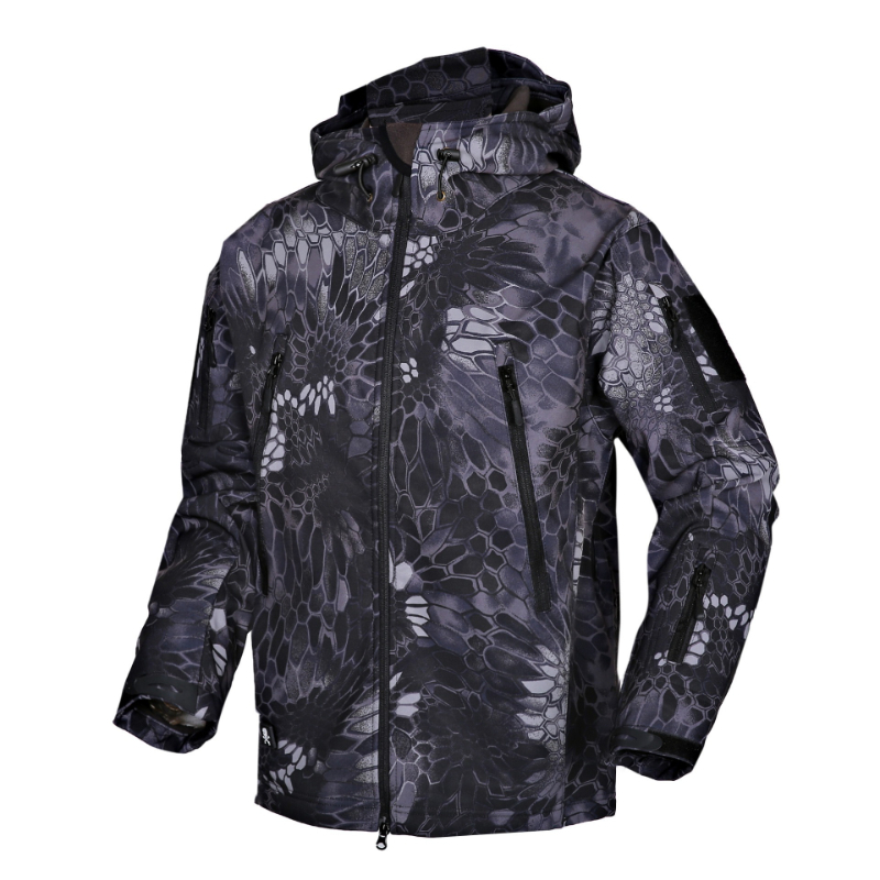 Chaqueta de concha suave de pi - Outdoor Hunting Hoodie reseña y precio