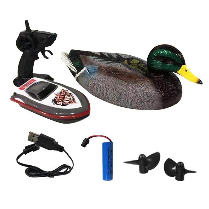 Barco de Pesca ABJL V201 RC co - Decoy Duck Plastic reseña y precio