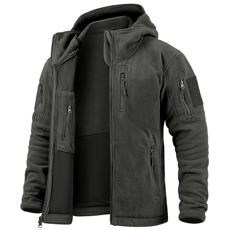 Chaqueta polar táctica para ho - Outdoor Hunting Hoodie reseña y precio