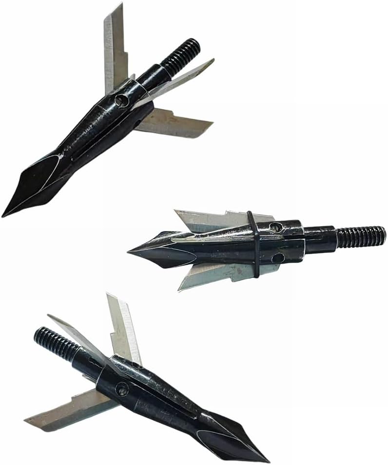 Paquete de 6 Puntas de Caza Hí - Crossbow Bolt Broadhead reseña y precio