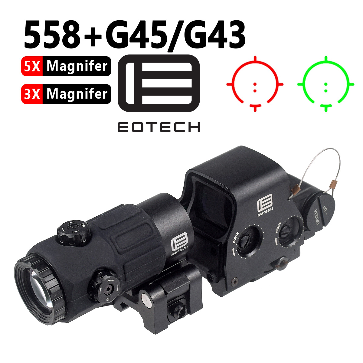 Mira telescópica EOTECH G43 G3 - Outdoor Hunting Range reseña y precio