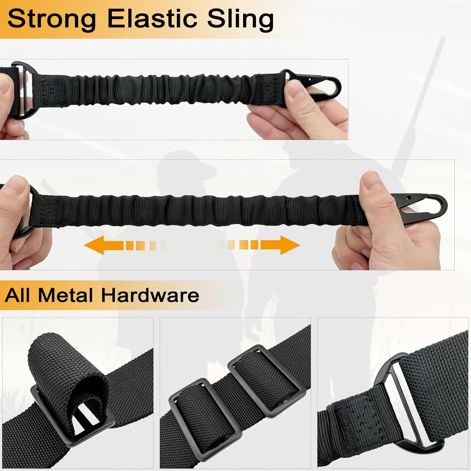Eslinga para Rifle QD de 2 pun - Rifle Sling Swivel reseña y precio