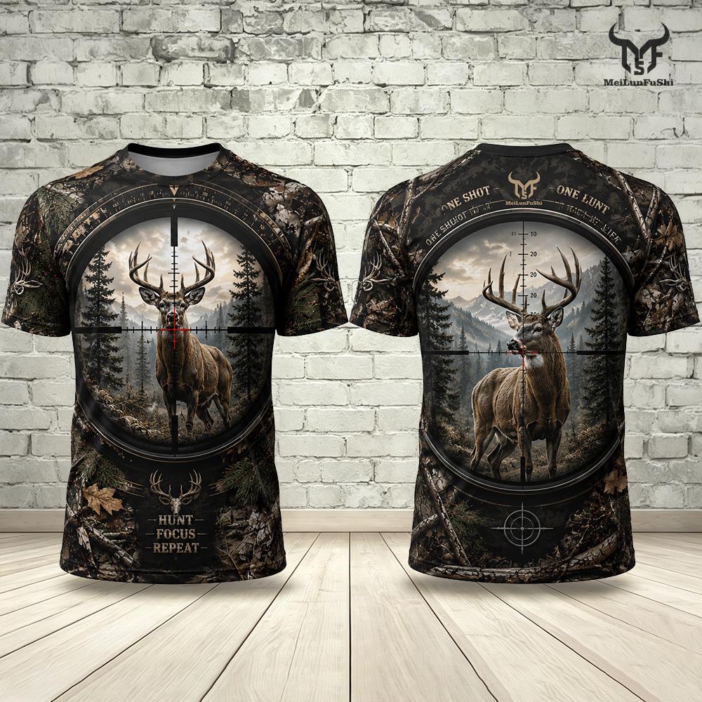 Nueva Camiseta de Caza para Ho - Hunting And Camping In Forest reseña y precio