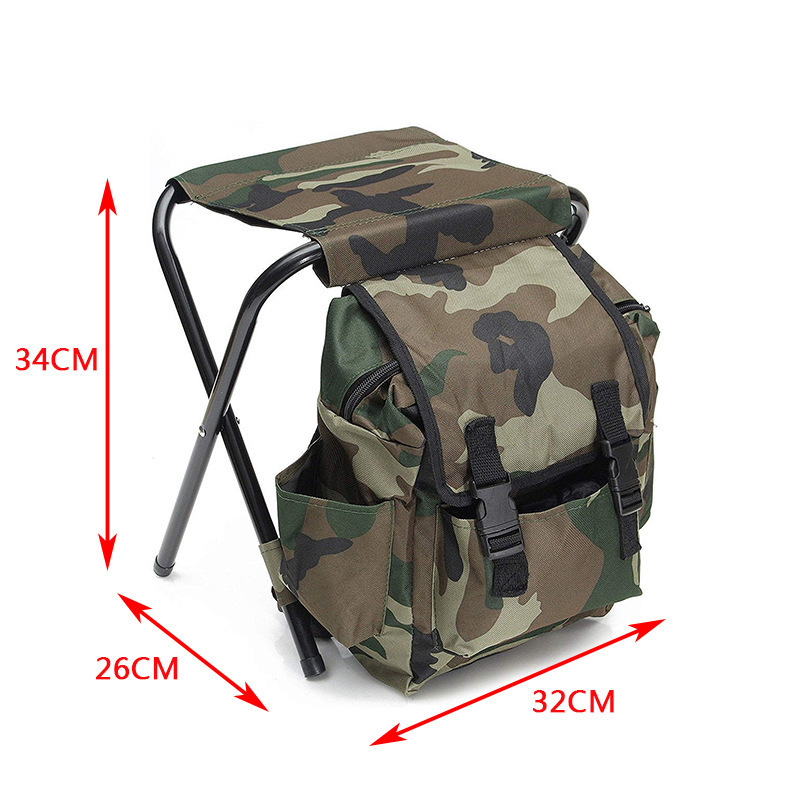 Bolsa de Pesca 2 en 1 Plegable - Hunting And Fishing Outdoor Chairs reseña y precio