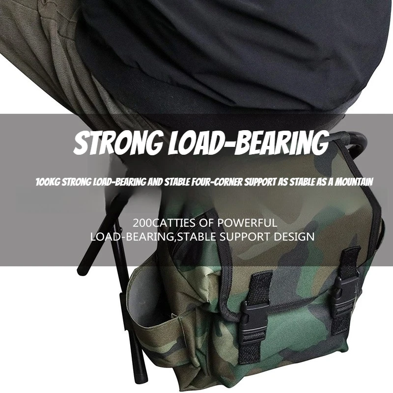 Bolsa de Pesca 2 en 1 Plegable - Hunting And Fishing Outdoor Chairs reseña y precio