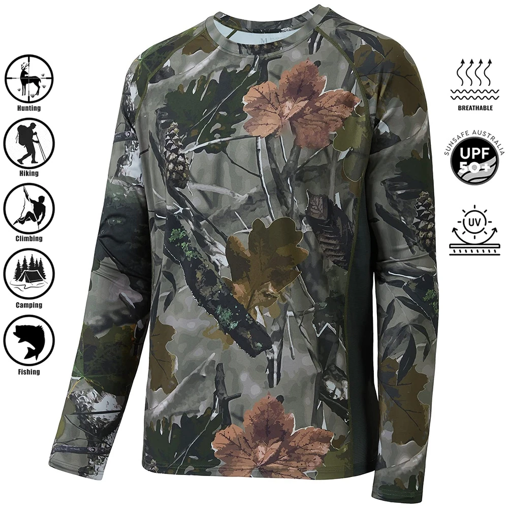  ﻿   Camiseta de camuflaje pa - Hunting And Camping In Forest reseña y precio